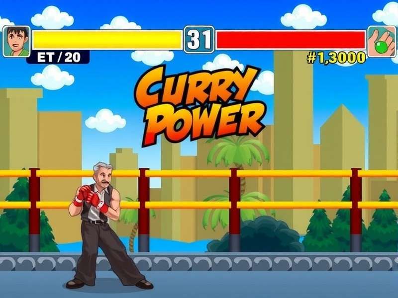 Curry Power Boxer Game Screenshot